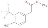Benzeneacetic acid, 4-methyl-3-(trifluoromethyl)-, methyl ester