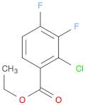 Benzoic acid, 2-chloro-3,4-difluoro-, ethyl ester