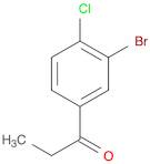 1-Propanone, 1-(3-bromo-4-chlorophenyl)-