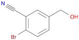 Benzonitrile, 2-bromo-5-(hydroxymethyl)-