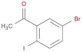 Ethanone, 1-(5-bromo-2-iodophenyl)-