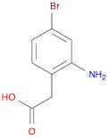 Benzeneacetic acid, 2-amino-4-bromo-