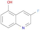 5-Quinolinol, 3-fluoro-