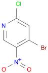 Pyridine, 4-bromo-2-chloro-5-nitro-