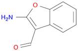 3-Benzofurancarboxaldehyde, 2-amino-
