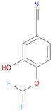 Benzonitrile, 4-(difluoromethoxy)-3-hydroxy-