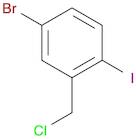 Benzene, 4-bromo-2-(chloromethyl)-1-iodo-