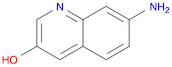 3-Quinolinol, 7-amino-