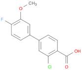 [1,1'-Biphenyl]-4-carboxylic acid, 3-chloro-4'-fluoro-3'-methoxy-