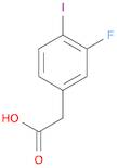 Benzeneacetic acid, 3-fluoro-4-iodo-