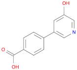 Benzoic acid, 4-(5-hydroxy-3-pyridinyl)-