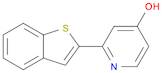 4-Pyridinol, 2-benzo[b]thien-2-yl-