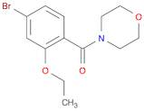 Methanone, (4-bromo-2-ethoxyphenyl)-4-morpholinyl-
