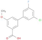 [1,1'-Biphenyl]-3-carboxylic acid, 3'-chloro-5'-fluoro-5-methoxy-