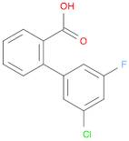 [1,1'-Biphenyl]-2-carboxylic acid, 3'-chloro-5'-fluoro-