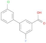 [1,1'-Biphenyl]-3-carboxylic acid, 3'-chloro-5-fluoro-