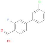 [1,1'-Biphenyl]-4-carboxylic acid, 3'-chloro-3-fluoro-