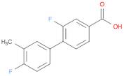 [1,1'-Biphenyl]-4-carboxylic acid, 2,4'-difluoro-3'-methyl-
