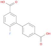 [1,1'-Biphenyl]-3,4'-dicarboxylic acid, 6-fluoro-