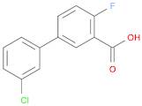 [1,1'-Biphenyl]-3-carboxylic acid, 3'-chloro-4-fluoro-