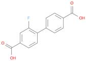 [1,1'-Biphenyl]-4,4'-dicarboxylic acid, 2-fluoro-