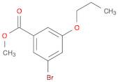 Benzoic acid, 3-bromo-5-propoxy-, methyl ester