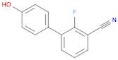 [1,1'-Biphenyl]-3-carbonitrile, 2-fluoro-4'-hydroxy-