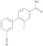 [1,1'-Biphenyl]-4-carboxylic acid, 3'-cyano-2-fluoro-