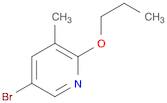 Pyridine, 5-bromo-3-methyl-2-propoxy-