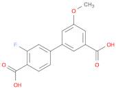 [1,1'-Biphenyl]-3,4'-dicarboxylic acid, 3'-fluoro-5-methoxy-