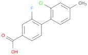 [1,1'-Biphenyl]-4-carboxylic acid, 2'-chloro-2-fluoro-4'-methyl-