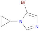 1H-Imidazole, 5-bromo-1-cyclopropyl-