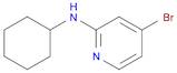 2-Pyridinamine, 4-bromo-N-cyclohexyl-
