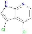 1H-Pyrrolo[2,3-b]pyridine, 3,4-dichloro-
