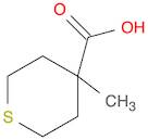 2H-Thiopyran-4-carboxylic acid, tetrahydro-4-methyl-