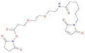 Propanoic acid, 3-[2-[2-[[6-(2,5-dihydro-2,5-dioxo-1H-pyrrol-1-yl)-1-oxohexyl]amino]ethoxy]ethoxy]-, 2,5-dioxo-1-pyrrolidinyl ester