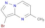 Pyrazolo[1,5-a]pyrimidine, 3-bromo-5-methyl-