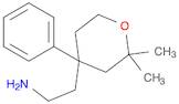 2H-Pyran-4-ethanamine, tetrahydro-2,2-dimethyl-4-phenyl-