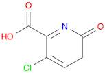 2-Pyridinecarboxylic acid, 3-chloro-5,6-dihydro-6-oxo-