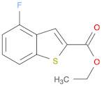 Benzo[b]thiophene-2-carboxylic acid, 4-fluoro-, ethyl ester