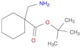Cyclohexanecarboxylic acid, 1-(aminomethyl)-, 1,1-dimethylethyl ester