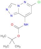 Carbamic acid, N-(6-chloro-1,2,4-triazolo[4,3-b]pyridazin-8-yl)-, 1,1-dimethylethyl ester