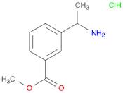 Benzoic acid, 3-(1-aminoethyl)-, methyl ester, hydrochloride (1:1)