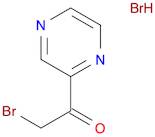 Ethanone, 2-bromo-1-(2-pyrazinyl)-, hydrobromide (1:1)