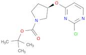 1-Pyrrolidinecarboxylic acid, 3-[(2-chloro-4-pyrimidinyl)oxy]-, 1,1-dimethylethyl ester, (3R)-
