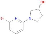 3-Pyrrolidinol, 1-(6-bromo-2-pyridinyl)-, (3R)-