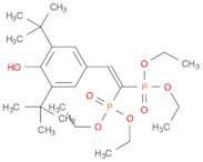 Phosphonic acid, P,P'-[[3,5-bis(1,1-dimethylethyl)-4-hydroxyphenyl]ethenylidene]bis-, P,P,P',P'-tetraethyl ester