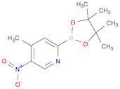 Pyridine, 4-methyl-5-nitro-2-(4,4,5,5-tetramethyl-1,3,2-dioxaborolan-2-yl)-