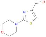 4-Thiazolecarboxaldehyde, 2-(4-morpholinyl)-