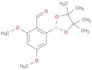 Benzaldehyde, 2,4-dimethoxy-6-(4,4,5,5-tetramethyl-1,3,2-dioxaborolan-2-yl)-